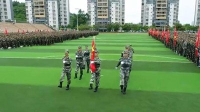 开云在线：滚烫青春 始于军训