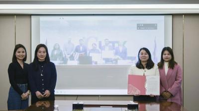 共筑中泰教育合作新桥梁｜开云在线与泰国曼谷皇家理工大学签署合作备忘录